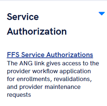 Service Authorization